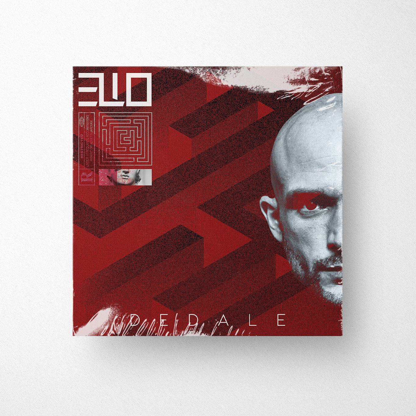 Elio EP Dedale – Pochette album CD et logo par Cabs art
