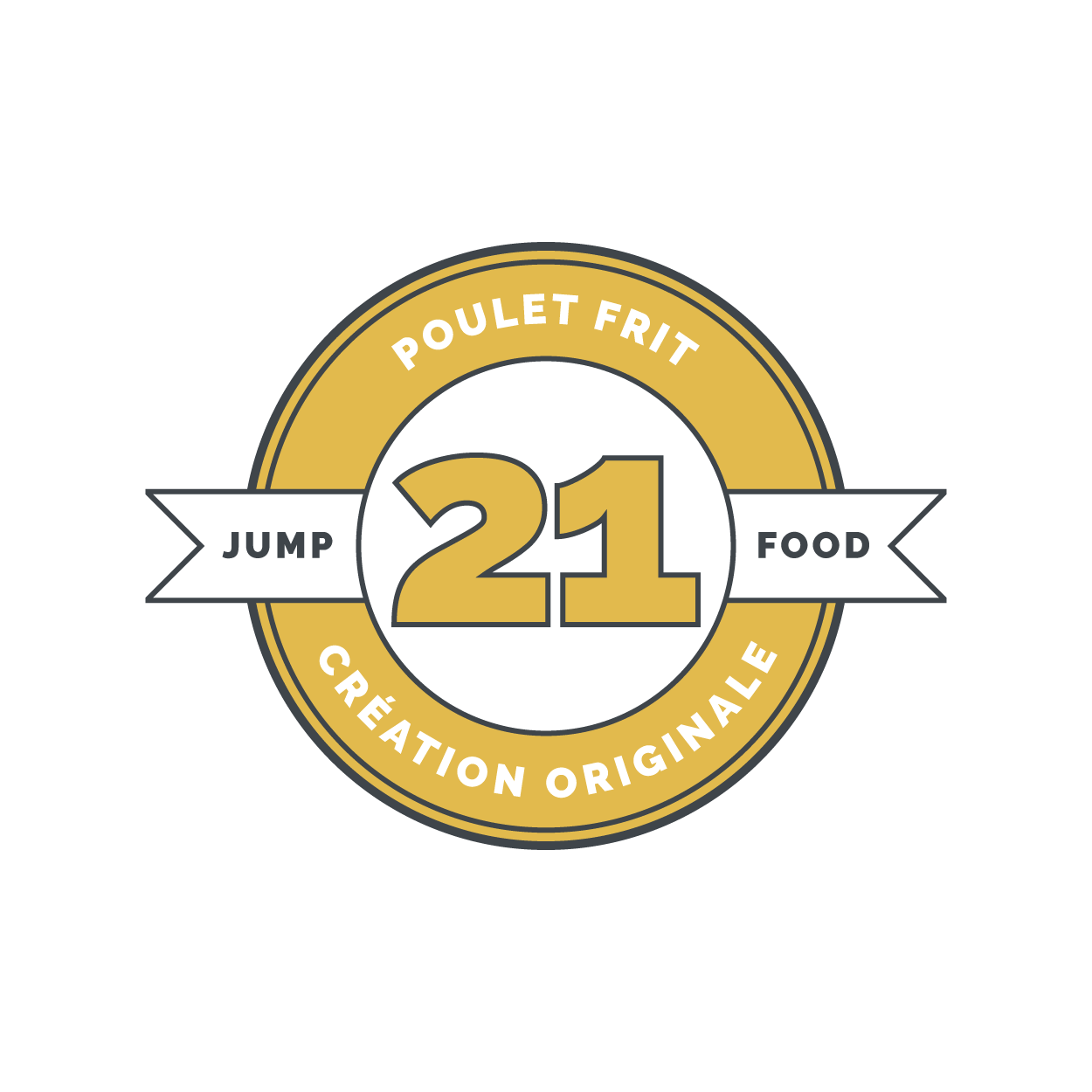 21 jump food logo par Cabs art
